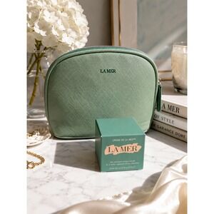 La Mer Crème de la Mer Moisturizing Cream 7ml New in Box + Cosmetic Bag